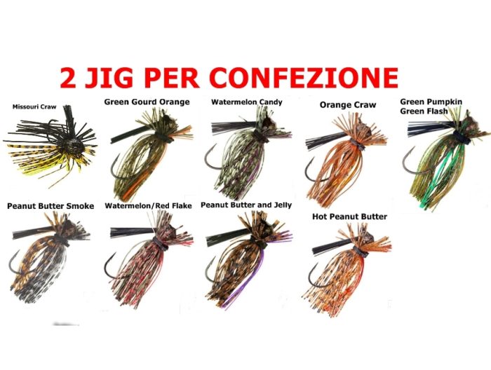 Jewel Bait Finesse Football Jigs 2pz - Free Time Mania