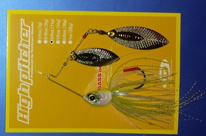 OSP High Pitcher  DW 3/8oz ST21 Spark White Chart